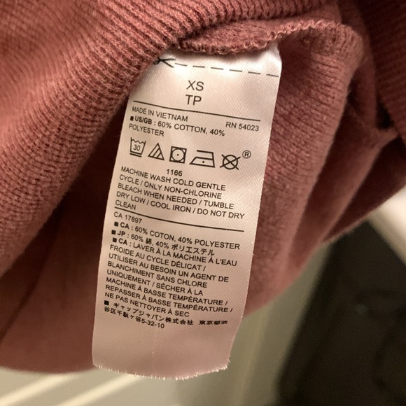 Banana Republic | Men's Longsleeve T-Shirt | Heathered Red | US XS - Picture 4 of 4